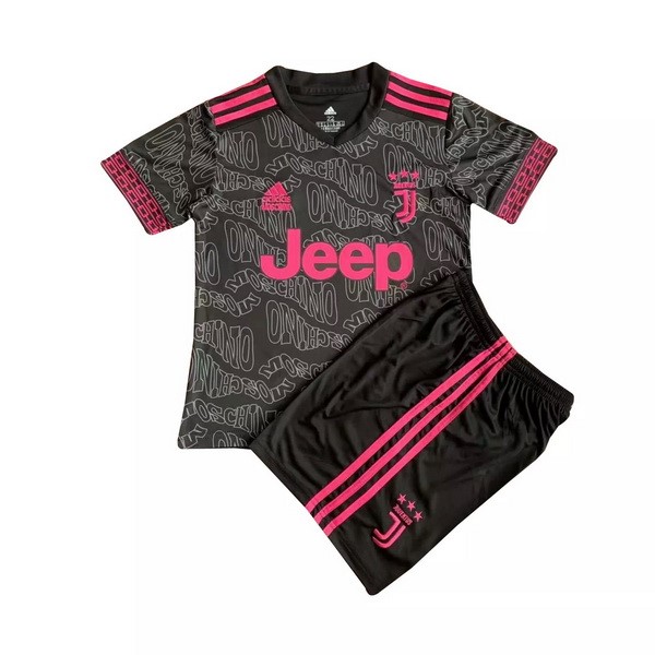 Maillot Football Juventus Spécial Enfant 2021-22 Noir Rose